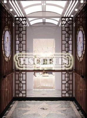 630kg 800kg 1000kg 1250kg Residential Passenger Lift With 1.5m/s Speed 150m Travel Height For Residential Building