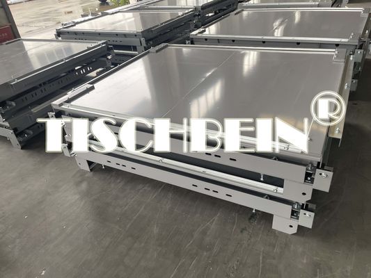 1.0m/S 1.5m/S Commercial Passenger Lifts 450kg-2000kg PVC Floor For Shopping Center Office Building