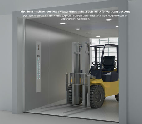 1.0m/s 304 Stainless Steel Freight Elevator Cargo Elevator Goods Elevator For Factory Warehouse
