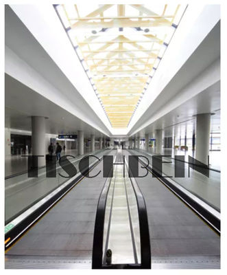 0.5m/s Stable Operation Anti-corrosion Truss Railway Station Moving Walkway 800mm 1000mm St St Pallet Large Traffic Load