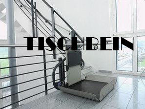 304 Stainless Steel Platform Safe Running Wheelchair Inclined Platform Lift For Supermarket Residential Building