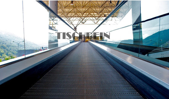 Railway Station Moving Walk Escalator