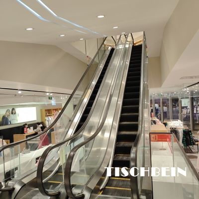 Angel Truss Commercial Stainless Steel Escalator 1000mm With Entrance Protection