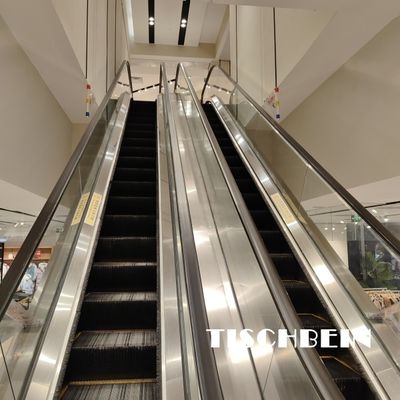 VVVF Commercial Shopping Mall Escalators 0.5m/S With 1000mm Step EN115